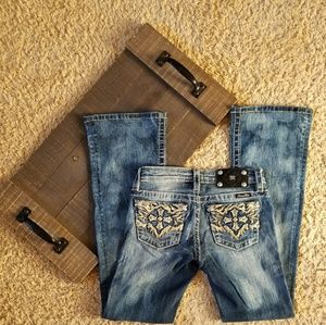 Miss Me Girls Boot Cut Denim, 12